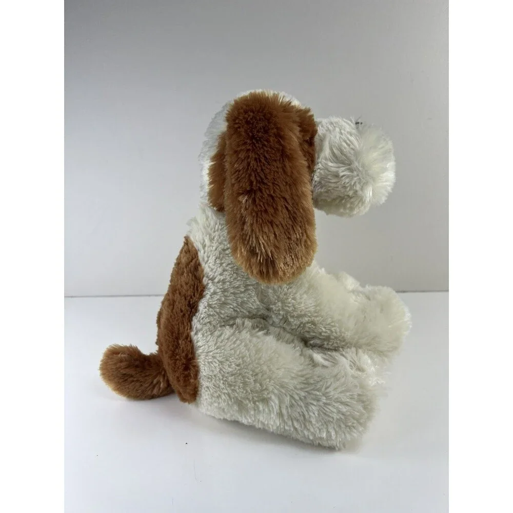 Aurora World Stuffed Animal Plush Hound Dog Two Toned Puppy 11” Sitting Dog Gift